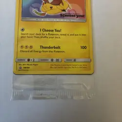Ash’s Pikachu SM108 Non Holo Ultra Rare Promo Pokemon Card MINT Sealed Original - Image 4