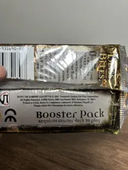 Buffy the Vampire Slayer Angel's Curse CCG 12 Card Booster Pack New SCORE 2002 - Image 3