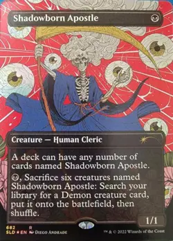 Shadowborn Apostle (682) -Foil Near Mint MTG Secret Lair - Image 1