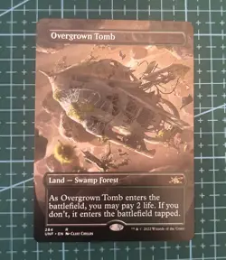 MTG Magic The Gathering Unfinity Shock Land Bundle. Blood Crypt, Tomb, Garden - Image 4