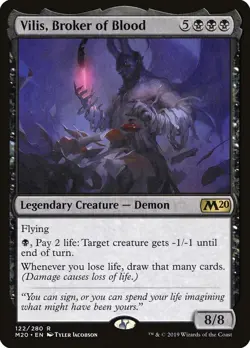 Vilis, Broker of blood - regular - m20 - mtg magic - Image 1