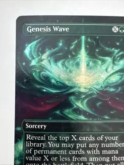 Genesis Wave (Borderless) (Mana Foil) Foundations Foil - Image 2