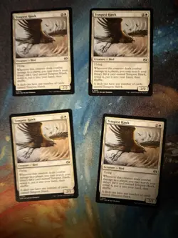 4x Tempest Hawk - 0031 - Tarkir Dragonstorm - MTG - NM/M - Playset - Image 1