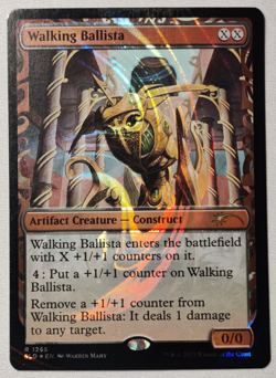 MTG Secret Lair Walking Ballista #1265 SLD March of the Machines Vol 1 Halo Foil - Image 2