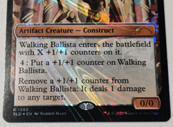 MTG Secret Lair Walking Ballista #1265 SLD March of the Machines Vol 1 Halo Foil - Image 4
