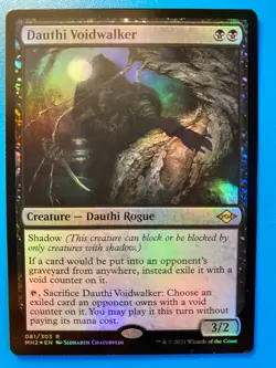 MTG 1x FOIL Dauthi Voidwalker # 81 Modern Horizons 2 Magic the Gathering x1 NM - Image 1