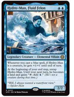 Hydro-Man, Fluid Felon Marvel's Spider-Man MTG - Image 1