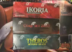 MTG Draft Box Ikoria Core 2020 Theros Beyond Death Mixed Booster Box - Image 1