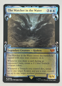 MTG The Watcher in the Water Foil LTC #526 Showcase Scrolls Lord the Rings LOTR - Image 1