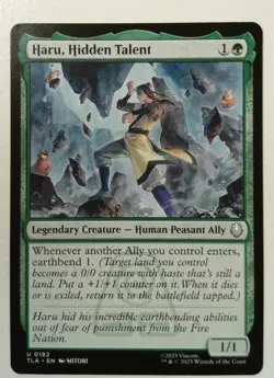 Haru, Hidden Talent *Uncommon* Magic MtG x1 Avatar: The Last Airbender - Image 1