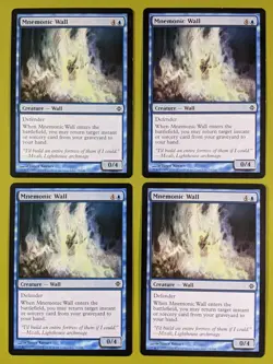 Mnemonic Wall x4 Rise of the Eldrazi 4x Playset Magic the Gathering MTG - Image 1