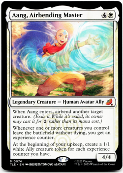 Aang, Airbending Master [Avatar: The Last Airbender: Eternal-Legal] MTG ? - Image 3