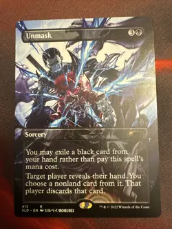 MTG Unmask Secret Lair Drop 413 Regular Rare - Image 1