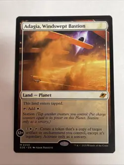 Adagia, Windswept Bastion Edge of Eternities #250 Mythic - Image 1