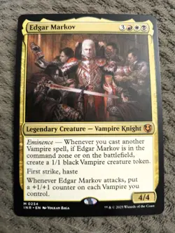 Magic the Gathering #234 Edgar Markov Non-Foil - Image 1