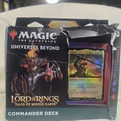 MTG The Hosts Of Mordor LOTR Commander Deck *New* Lord Of The Rings Free Ship - Image 1