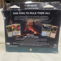 MTG The Hosts Of Mordor LOTR Commander Deck *New* Lord Of The Rings Free Ship - Image 2