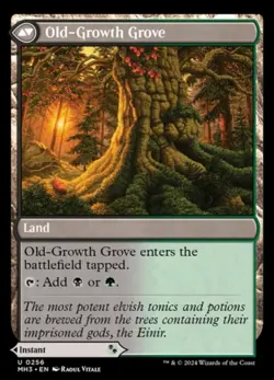 MTG Revitalizing Repast/Old-Growth Grove U 0256 NM - Modern Horizons 3 - Image 2