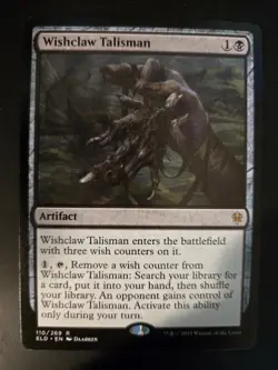 Wishclaw NM Talisman Throne of Eldraine MTG FREE SHIPPING - Image 1