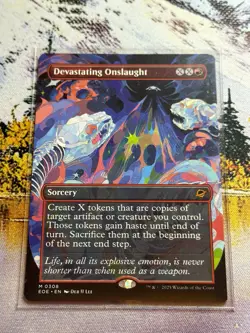 Devastating Onslaught EOE NM MTG Borderless Magic The Gathering - Image 3