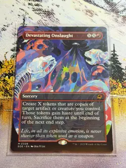 Devastating Onslaught EOE NM MTG Borderless Magic The Gathering - Image 4
