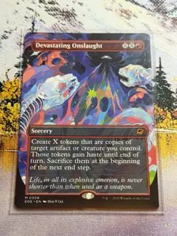 Devastating Onslaught EOE NM MTG Borderless Magic The Gathering - Image 5