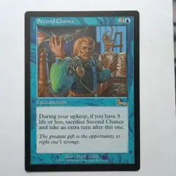 MTG Second Chance (ULG) Urza's Legacy Regular Rare 41/143 - Image 1