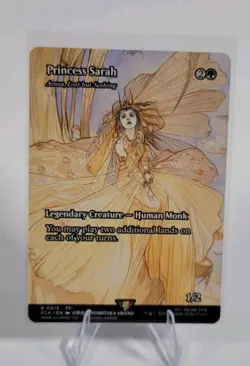 Princess Sarah MTG FCA Pack Fresh NM Showcase Regular Azusa, Lost but Seeking - Image 3