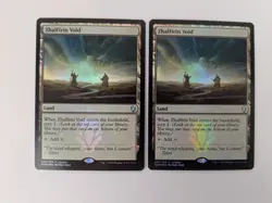 2x FOIL MTG Zhalfirin Void (Uncommon, Dominaria Promo) TCG - Image 1