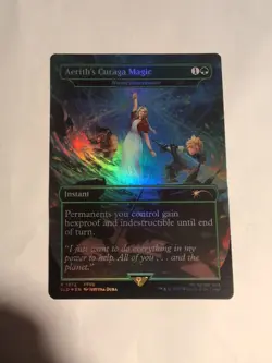 Aerith's Curaga Magic - Heroic Intervention (Rainbow Foil) Secret Lair Drop NM!! - Image 1