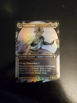 Avatar Aang (Borderless) Avatar: The Last Airbender Foil - Image 1