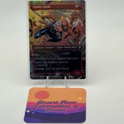 MTG Spider-Punk 207 Borderless Foil Marvel's Spider-Man SPM - Image 1