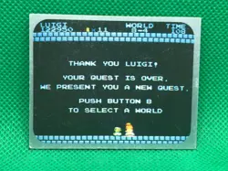 Mario Peach Famicom Amada card 1985 Nintendo Family Computer No.326 - Image 1
