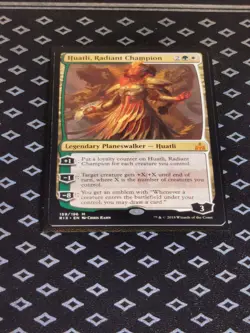 Huatli, Radiant Champion (RIX) 159 NM MTG - Image 1