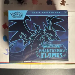 Pokemon Mega Evolution Phantasmal Flames ETB Sealed IN STOCK NOW!! - Image 1