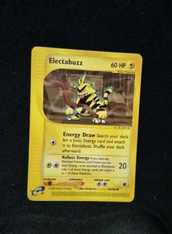 Pokemon TCG Expedition Base Set ELECTABUZZ Regular, Uncommon - 76/165 - Image 1