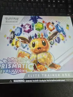 Pokemon TCG Scarlet Violet Prismatic Evolutions Elite Trainer NEW 2 AVAILABLE!!! - Image 1