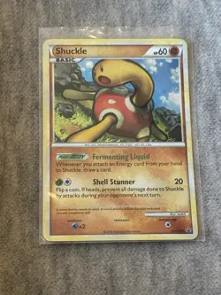 Pokemon TCG Shuckle HGSS15 Black Star Promo LP- - Image 1
