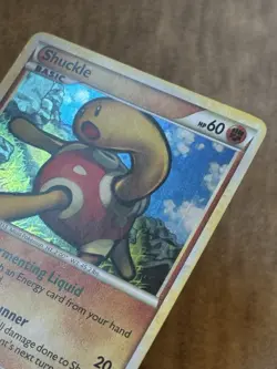 Pokemon TCG Shuckle HGSS15 Black Star Promo LP- - Image 2