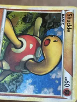 Pokemon TCG Shuckle HGSS15 Black Star Promo LP- - Image 3