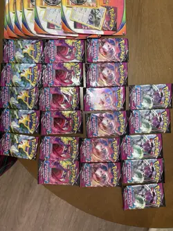Pokemon TCG Fusion Strike 34 Packs 2Pack Blisters + 22 Packs All Factory Sealed - Image 1