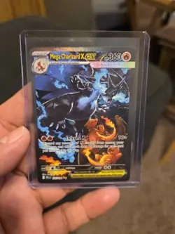Mega Charizard X EX SIR 125/094 Phantasmal Flames English Pokemon TCG Pack Fresh - Image 1