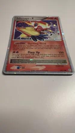 Infernape Lv.X 121/130 - Diamond & Pearl Base Set Pokemon Ultra Rare LP - Image 2