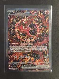 2025 Pokemon Oricorio Ex Charizard UPC Promo 24 Black Star NM - Image 1