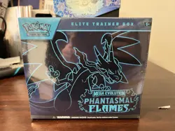 Pokemon Mega Evolution Phantasmal Flames Elite Trainer Box - Image 1