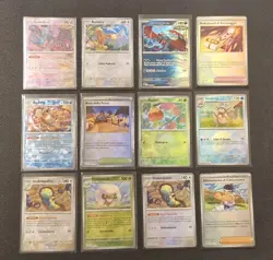 Lotto 41 Carte Pokemon Evoluzioni Prismatiche Pokeball Ita Pack Fresh NM - Image 5