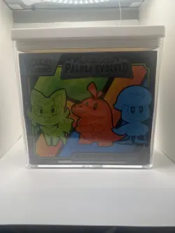 Pokemon TCG Paldea Evolved Elite Trainer Box ETB New Sealed with protecting case 820650853661 - Image 1
