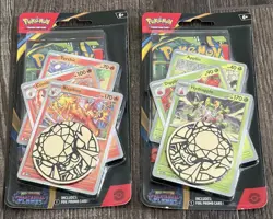 Pokemon Mega Evolutions Phantasmal Flames Blister Pack Set Blaziken Hydrapple - Image 1