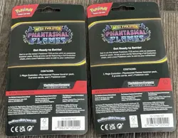 Pokemon Mega Evolutions Phantasmal Flames Blister Pack Set Blaziken Hydrapple - Image 2