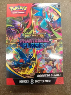 Pokemon TCG Mega Evolutions Phantasmal Flames Booster Bundle - Factory Sealed - Image 1